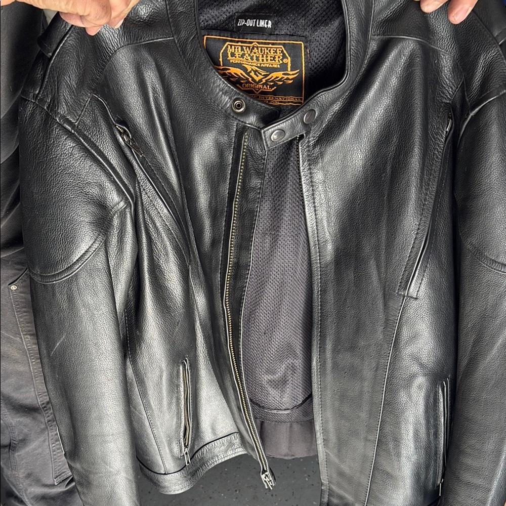 Milwaukee Leather Black Jacket